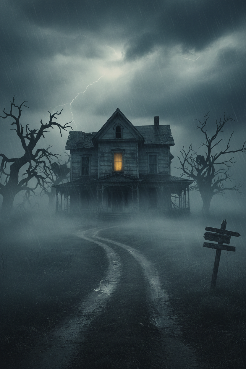 Horror Movie Poster prompt example